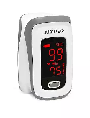 Jumper Medical JPD-500E LED Fingertip Pulse Oximeter For Oxygen Level & Pulse • £39.99