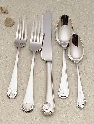 $489.99 • Buy SEA SHELLS Reed Barton 60 Pc Piece Set Service For Of 12 Flatware Stainless 