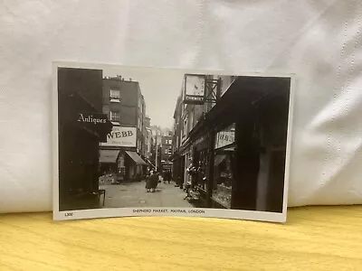 Shepherd Market Mayfair London - Vintage Postcard No. L300 • £3.50