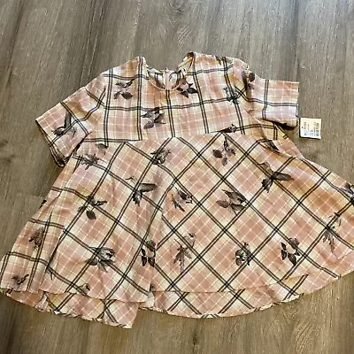 New Paul & Joe Sister Bird Plaid Top Size 2 France Size Medium US • $50