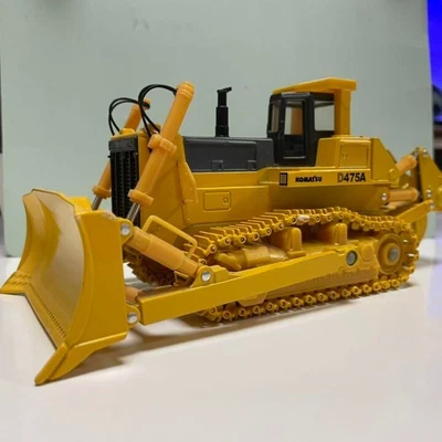 Komatsu Bulldozer D475A 1/50 Diecast Scale Model Japan Used • £114.90