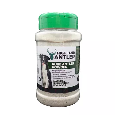 £3.95 • Buy Antler Powder Supplement NOVA Pure 100% Natural Dietary Food Topper For Dogs