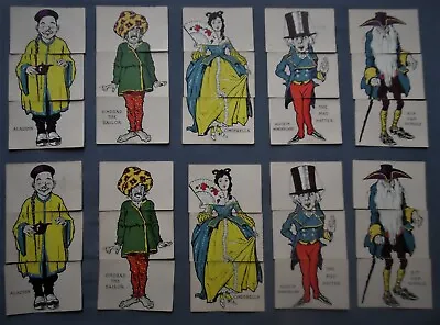 MISFITZ FAIRY FOLK FAULKNER ANTIQUE CARD GAME 60 CARDS 1920 - No Box • £30