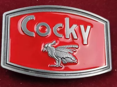 $20.90 • Buy COCKY Metal Belt Buckle, Fits 1.5  Belt W/ FREE Gift Box