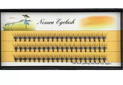 Nesura Scala 12mm 60 Pc. Black Handmade False Eyelashes • $7