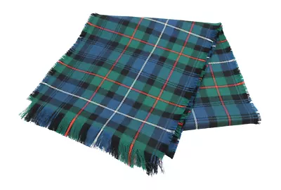 Scottish Tartan 100% Wool Plain Full Fringed Sash - Robertson Hunting Ancient • £34.95