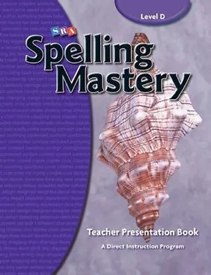 $333.75 • Buy NEW Spelling Mastery Teacher Materials, Level D By McGraw Hill Spiral Ringed Boo