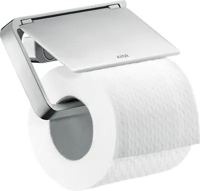 £81.75 • Buy Axor 42836000 Universal Accessories Toilet Roll Holder With Cover