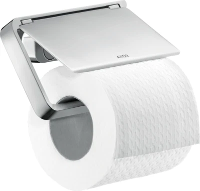 £81.75 • Buy Axor 42836000 Universal Accessories Toilet Roll Holder With Cover