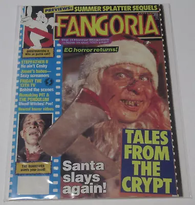 Fangoria Horror Magazine #84 1989 Tales From The Crypst Ghostbusters II Borrower • $20