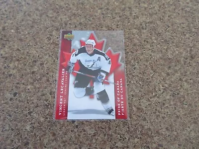 2007-08 McDonald's Upper Deck Pride Of Canada  Card #PC4 Vincent Lecavalier • $0.50