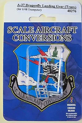 A-37 Dragonfly Landing Gear For 1/48th Scale Trumpeter Model SAC 48276 • $14.95