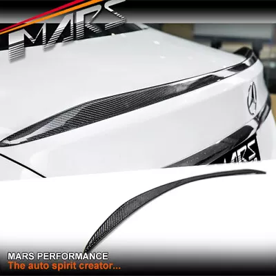 C63-S Style Carbon Trunk Lip Spoiler For Mercedes-Benz C W205 Sedan & C43 AMG • $339.99