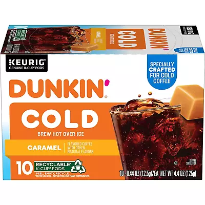 Cold Caramel Flavored Coffee 10 Keurig K-Cup Pods • $21.84