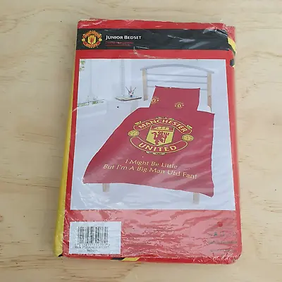 MANCHESTER UNITED Vintage Official Merchandise Junior Bedset / Single Bed NEW • $61.12