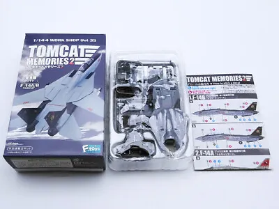 1/144 TOMCAT Memories Series 2 #1 F-14B US Navy VF-11 Red Rippers F-toys + • $12.25