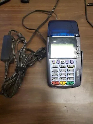 VeriFone Omni 3750 Credit Card Terminal Reader Works Power Cord  • $44.99