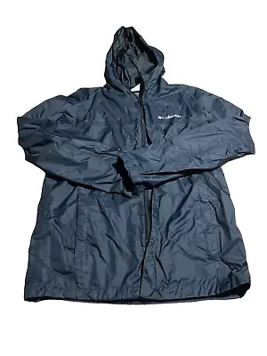 Columbia Mens Black Long Sleeve Full Zip Jacket Size Small • $16