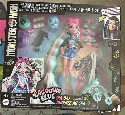 Monster High Doll Lagoona Blue Spa Day Set With Wear And Share Accessories • $20