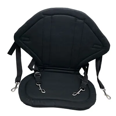 £27.50 • Buy Deluxe Kayak Seat Adjustable Sit On Top Canoe Back Rest Support Cushion