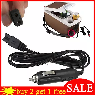 DC 12V 2Pin Cigarette Lighter Cable For Car Mini Fridge Cooler Cool Box Lead UK • £3.47