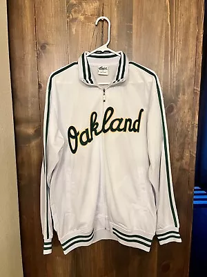 Oakland Athletics White XL Jacket • $20