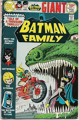 Batman Family#3 Fn/vf 1976 Dc Bronze Age Comics • $3