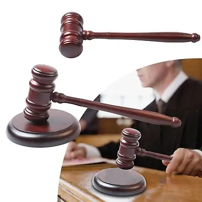 £14.03 • Buy Wooden Gavel Prop Costume Accessory Wooden Gavel Toy For