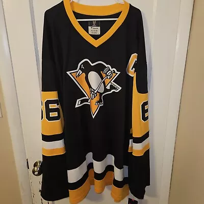 New Mario Lemieux Pittsburgh Penguins Jersey Authentic Fanatics Throwback 5XL 🔥 • $222.22