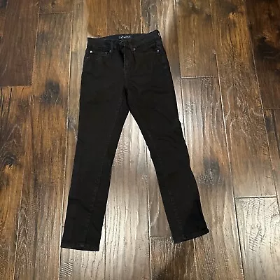 Aeropostale Never Worn Mens Black Wash Super Skinny Jean Size 28 X 28 • $25