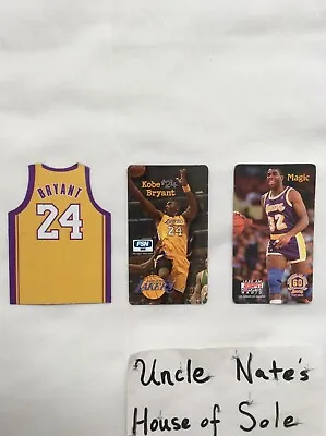 Kobe Bryant/Magic Johnson Los Angeles Lakers Exclusive Giveaway Magnet Pack • $64.98