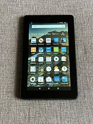 Amazon Kindle Fire 5th Generation SV98LN Touchscreen Black Tablet EReader • £13.99