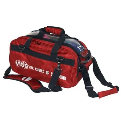Vise 2 Ball Clear Top Tote Roller Bowling Bag • $66.99
