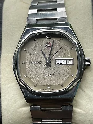 Watch Rado Voyager Day/Date Steel Automatic Knight MEN'S Watch • £221.96