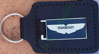 Aston Martin Keyring Key Ring - Badge Mounted On A Leather Fob • $11