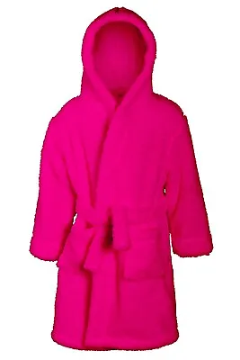 Varsani Clothing Childrens Kids Girls Fleece Dressing Gown Robes Super Soft • £11.99