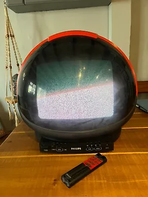 Philips Discoverer TV Retro Classic With Remote • £101