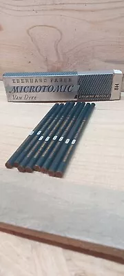 Everhard Faber 8H Microtomic Vab Dyke Drawling Pencils 8 Count In Original Box • $16.99