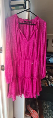 $15 • Buy Sportsgirl Hot Pink Dress  Size 12 In Good Condition
