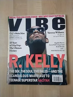 Vibe Magazine Dec 94/Jan 95 R.Kelly Vanessa Williams O.J Digable Planets VG • $12.62