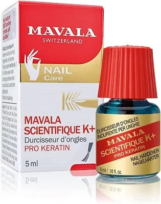 Mavala Scientifique K+ Nail Hardener 2ml - Strengthen Splitting Flaking Nails • $29.76