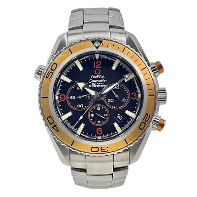Omega Planet Ocean Automatic 45mm 2918.50.38 Black Dial Men’s Box And Papers • $3695