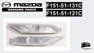 MAZDA Genuine OEM RX-8 CLEAR CORNER SIDE MARKERS INDICATOR LIGHTS Set L&R • $59.99