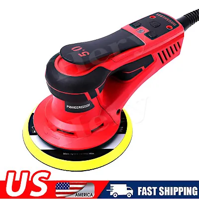 6  Electric Brushless Random Orbital Sander 350W Variable Speed 5.0MM Orbit US • $130.95