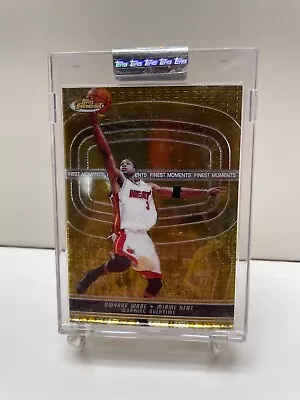 2005 Topps Finest Boxloaders Dwayne Wade Wade Moments /399 #DW9 • $19.95