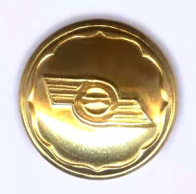 Cie Irish Railways Small Brass Button - Coras Iompair Eireann • £1.50