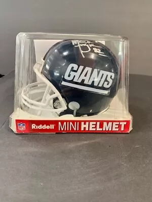 Mark Ingram #82 Riddell Mini Helmet NY Giants NFL Throwback  • $150