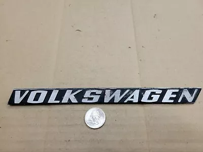 Volkswagen VW OEM Metal 9.25  Vintage Emblem Badge Logo Nameplate 321 853 685 • $44.99