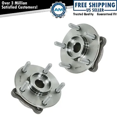 Front Wheel Hub & Bearing Pair Assembly Set For 3000GT Lancer Evo W/ AWD • $81.36