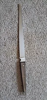 VTG Ekco Flint Stainless Serrated Ham Bread Knife 9.5” Blade • $15.95